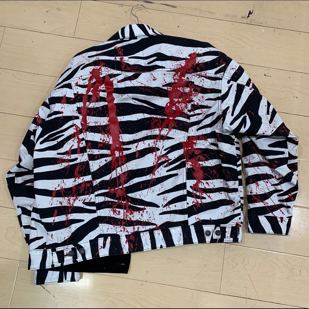 Custom Comme Zebra Jacket - Picture 2 of 2